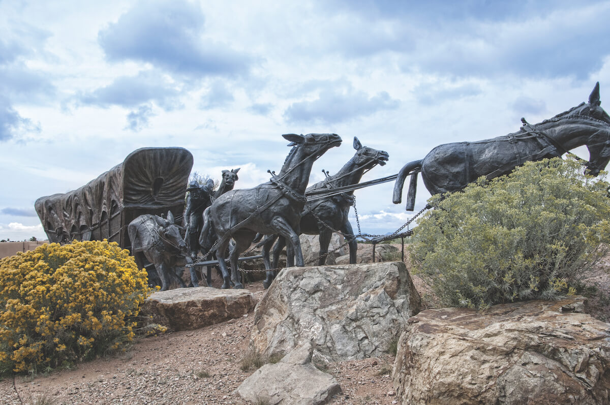 Santa Fe New Mexico Wagon Trail