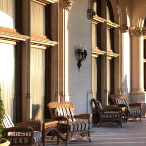 Alternative view of Biltmore Estate in the Spring - SOLD OUT